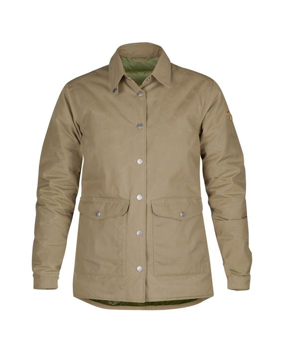Fjällräven Down Shirt Jacket No.1 W SAND kjøper du på SQOOP outdoor (SQOOP.no)