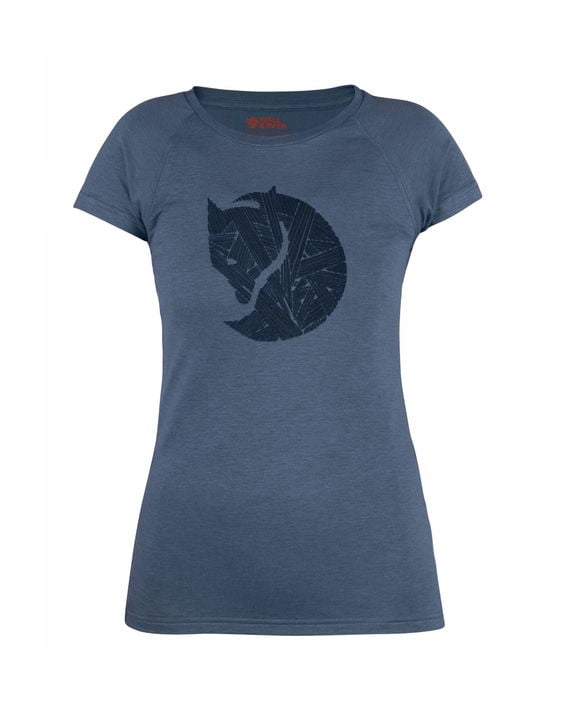 Fjällräven Abisko Trail T-Shirt Print W UNCLE BLUE kjøper du på SQOOP outdoor (SQOOP.no)