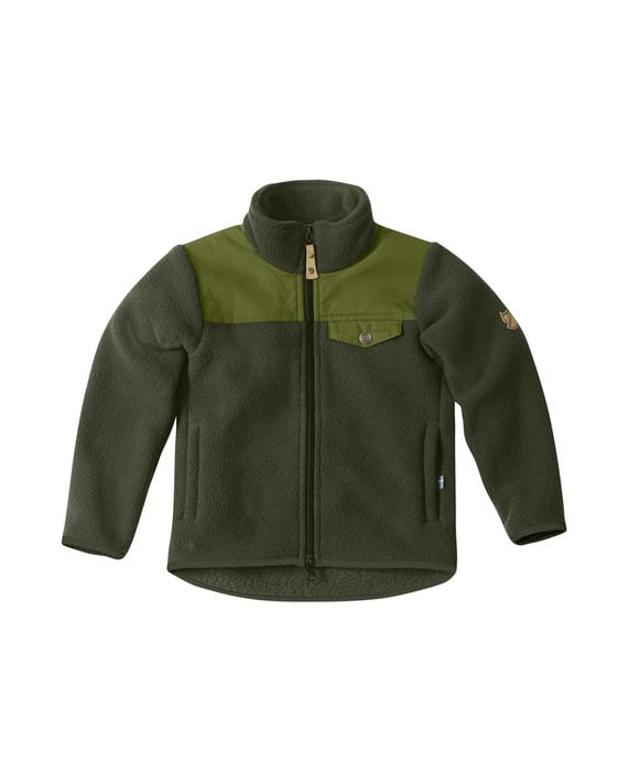 Fjällräven Kids Singi Fleece Jacket OLIVE kjøper du på SQOOP outdoor (SQOOP.no)