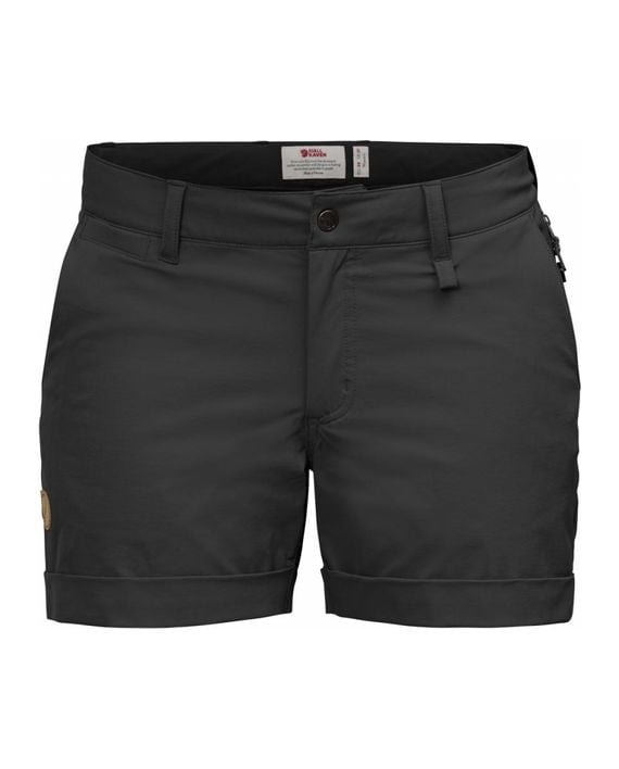 Fjällräven Abisko Stretch Shorts W BLACK kjøper du på SQOOP outdoor (SQOOP.no)