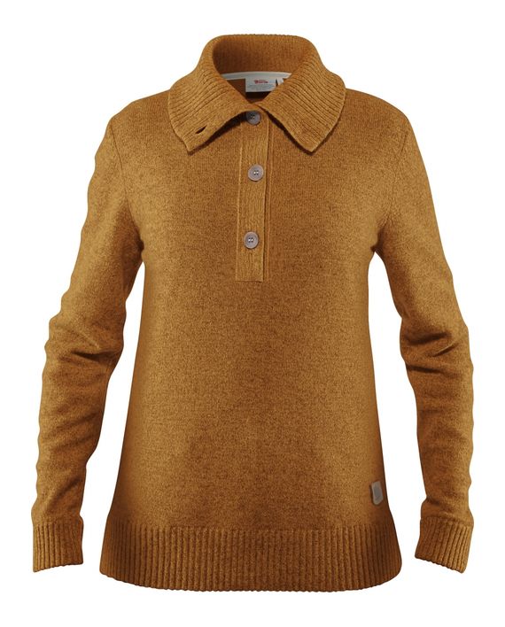 Fjällräven Greenland Re-Wool Sweater W ACORN kjøper du på SQOOP outdoor (SQOOP.no)