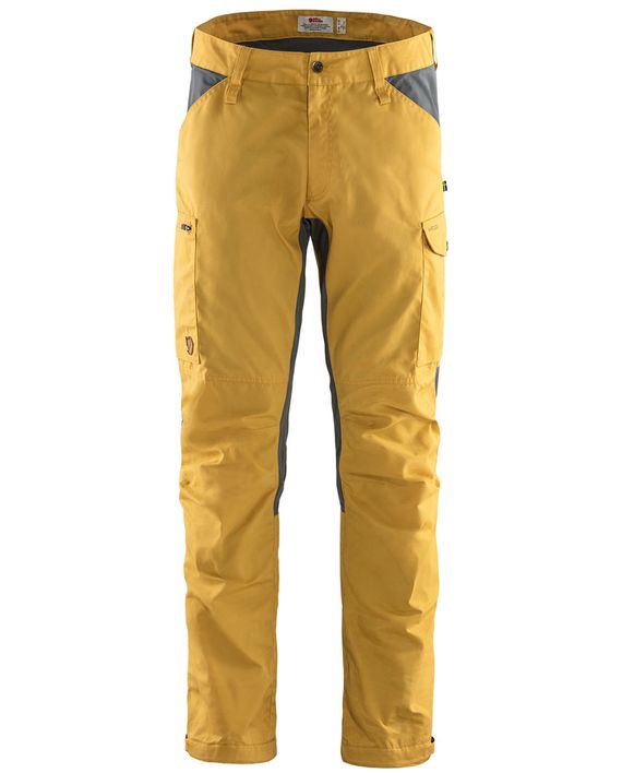 Fjällräven Kaipak Trousers M OCHRE-SUPER GREY kjøper du på SQOOP outdoor (SQOOP.no)