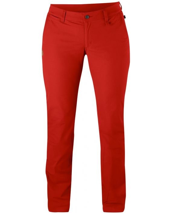 Fjällräven Abisko Stretch Trousers W RED kjøper du på SQOOP outdoor (SQOOP.no)