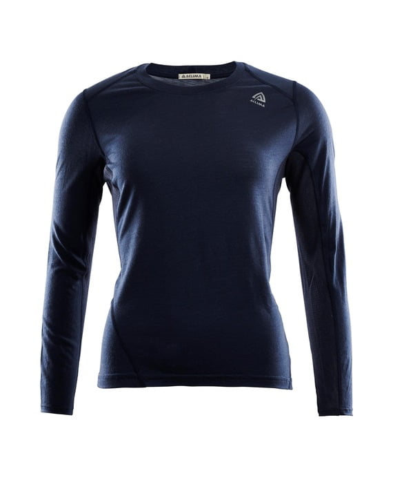Aclima LightWool sportshirt W's Navy Blazer