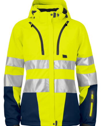 ProJob 6424 Vinterjakke Dame EN ISO 20471 Kl 3/2